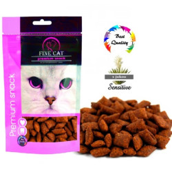 Fine cat Doypack 80g - Sensitive s Jukou Plněné polštářky