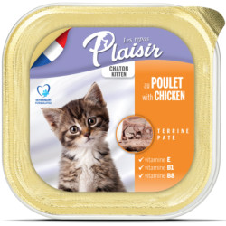 Plaisir cat vanička 100g - Kuřecí (pro dospělé i kastované)