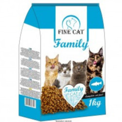 Fine Cat Family 1kg - Rybí