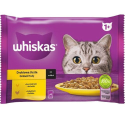 Whiskas kapsa 4ks x 85g Drůbeží ve šťávě DB94X (13)