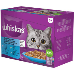 Whiskas kapsa 12ks x 85g Rybí pokrmy v želé (4)