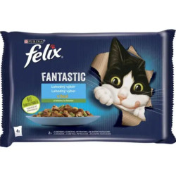 Felix fantastic MP 4x85g losos/cuketa,pstruh/fazo