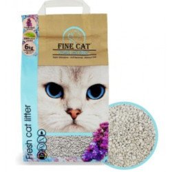 Fine cat Stelivo 6kg Fresh cat litter hrudkující stelivo s vůní