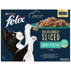 Felix Deliciously Sliced 12x80g Lahodný výběr z ryb (4)