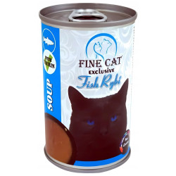 Fine Cat Exclusive polévka pro kočky 158g Rybí (24) H