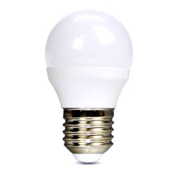 Solight LED žárovka miniglobe 6W E27 4000K 510lm
