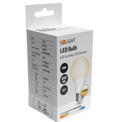 Solight LED žárovka klasický tvar 10W E27 3000K 270° 850lm
