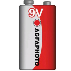 AgfaPhoto zinková baterie 9V, shrink 1ks