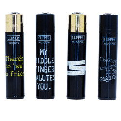 Clipper plynové zapalovače Annoying Quotes