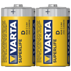 Varta baterie superlife R20 set 2ks (12ks/bal)