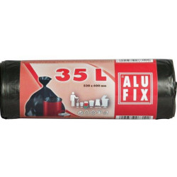 ALUFIX pytle na odpadky 35L/30ks Economy 53x60cm černé (40) H