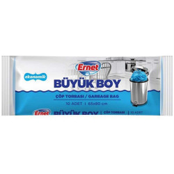 Ernet Pytel na odpadky 50L - 10ks (65x80cm)