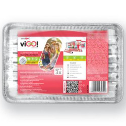 Vigo Grilovací tácky 3ks (22cmx28cm)