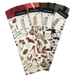 Dárková taška na láhve 12,7x35,6x3cm ITM-024452 (bal/12)