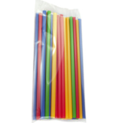 Slámky (Brčko) Jumbo 230m x 5mm 30ks (kart/30bal)
