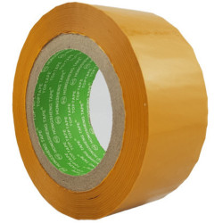 Lepicí páska 4,5cm x 150m průhledná žlutá