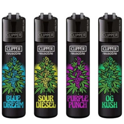 Clipper plynové zapalovače Fruits Strains