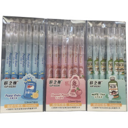 Propiska - Gumovací pero Yuangi Peach GP-9230 (12ks/bal)