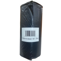 APOLOSPOL Pytle na odpadky 60L 25ks černý (30)