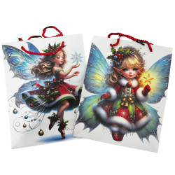 Dárková taška MERRY CHRISTMAS Size S 15x23x8,5cm KOD: 700237 (12)