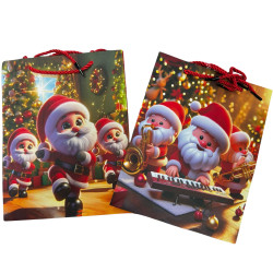 Dárková taška MERRY CHRISTMAS Size S 15x23x8,5cm KOD: 700132 (12)