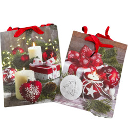 Dárková taška MERRY CHRISTMAS Size S 15x23x8,5cm KOD: 81508 (12)