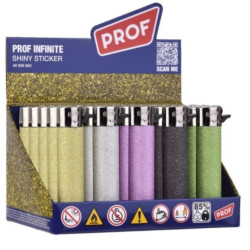 Prof plynové zapalovače - Refil Shiny Glitter (25) NO: 41009692