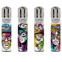 Clipper plynové zapalovače Graffiti Soul (24)