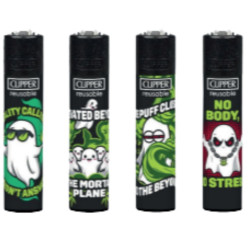 Clipper plynové zapalovače Paranormal Puffs (24)