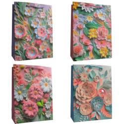 Dárková taška 26x32x10cm Color Quilling IMC-06359 (bal/12ks)