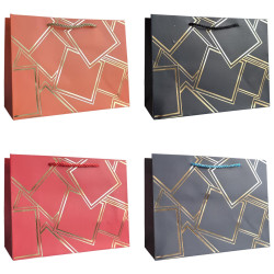 Dárková taška 32x25,5x11cm Bold Geometry Series IMC-07543 (12ks/bal)