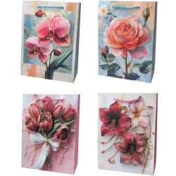 Dárková taška 26x32x10cm Amaryllis Královna IMC-08741 (bal/12ks)
