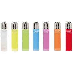Clipper plynové zapalovače Translucent Brand (24)