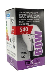 Trixline žárovka BC thera 60W E27 WW (bal/10ka)
