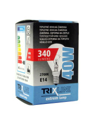 Trixline žárovka BC 40W E14 WW