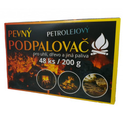 Pevný podpalovač pevný 200g (krabice)