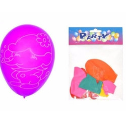 Wiky Party balónky 10ks s potiskem 30cm W886111 (bal/20ks)