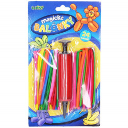 Balónky magické tvarovací s pumpičkou TM264-22
