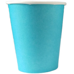 Kelímek papírový 250ml 8ks (modrý + červený)