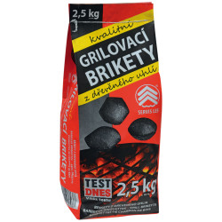 Grilovací brikety 2,5kg (červený obal)
