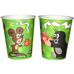 Kelímek papírový 250ml 6ks Krtek a kamarádi Wiky W171005