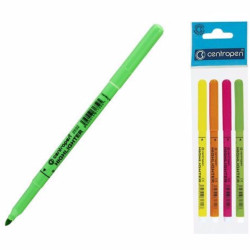 Centropen zvýrazňovač 4ks v sáčku 2532/4