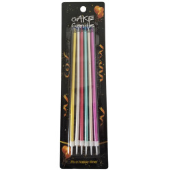 Narozeninové svíčky 6ks 20cm IMC-01671 (25)
