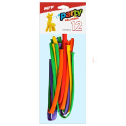 MFP Balónek nafukovací 12ks Noodle mix (12)