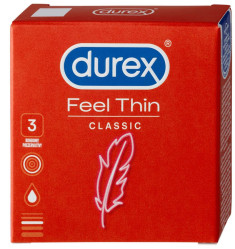 Durex kondom 3ks Classic Feel Thin (24)