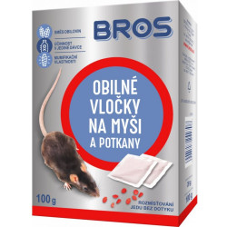 Bros obilné vločky na myši a potkany