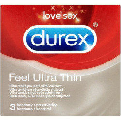 Durex kondom 3ks Ultra Feel Thin (24)