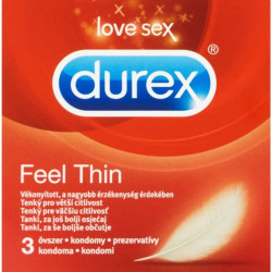 Durex kondom 3ks Feel Thin (24)