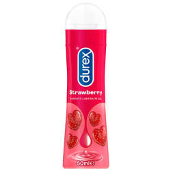 Durex play 50ml 6/bal Strawberry