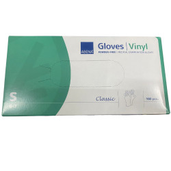 Rukavice jednorázové vinyl 100ks Extra tenké S